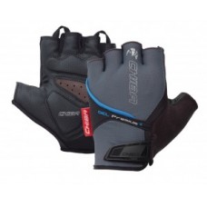 Gloves Chiba Gel Premium short - méret XXL szürke / kék