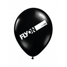Balloon Haibike "FLYON" - black with "FLYON" print