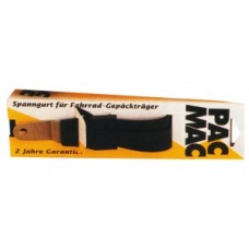 Tensioning Belts Pac Mac black/white - 2 csavaros lemezzel Ø 6 mm (uaf Tube)