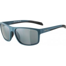 Sunglasses Alpina Nacan I - frame dirt blue matt lenses black mir