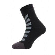 Socks SealSkinz All Weather Ankle - size L (43-46)  hydrostop black/grey