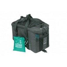 Carrier bag Basil Discovery MIK - black grey 36x16 5x22 5cm 365D