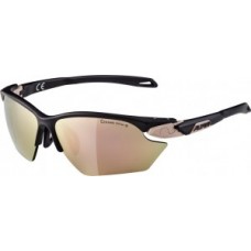 Sunglasses Alpina Twist Five HR S CM+ - frame nightshade sepia lenses rose mir