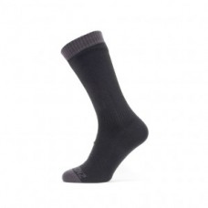 Socks SealSkinz Wiveton - black/grey size S