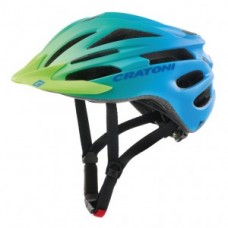 Helmet Cratoni Pacer Jr. - size S/M (54-58cm) green/blue matt