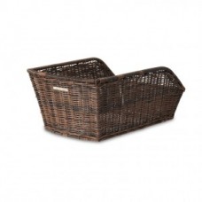 Back wheel basket Basil Cento - 42x25x21 cm brown rattan