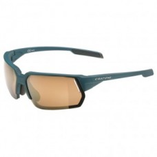 Sunglasses Cratoni C-Lite COLOR+Sport - petrol matt lens amber gold mirror