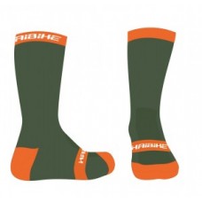 Socks Haibike CARLO - olive orange size 38-42