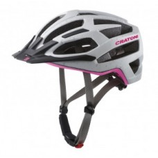 Helmet Cratoni C-Flash (MTB) - size M/L (56-59cm) grey/pink matt