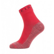 Socks SealSkinz Warm Weather Soft Touch - size M (39-42) ankle length red
