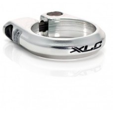 XLC Road Seat Post-Clamp Ring PC-B01 - Alu 28,6mm, ezüst w. Zokni csavar SB-Plus
