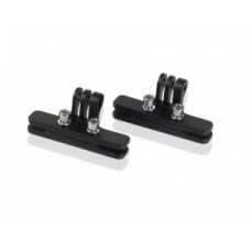 XLC adapter for action cameras - black saddle rail mounting