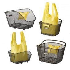 Shopper bag Basil Keep - yellow folding suitable for Icon/Bold