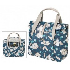 Shopper bag Basil Magnolia - kék színű. cipzárral 18 l.