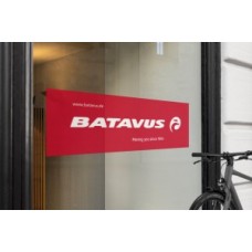 Window sticker Batavus - 80 x 25cm - 1 -sided