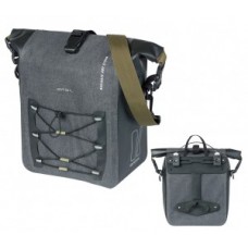 Bag Basil Navigator Storm MIK Side M - black 34 x 28 x 19cm 12-15l MIK
