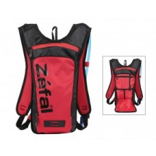 Drinking backpack Zefal Z Light Hydro M - 1,5 literes víztasakkal piros / fekete