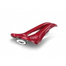 MTB/Trekking saddle Selle SMP Carbon - piros, 263 x 129 mm, 165 gr.