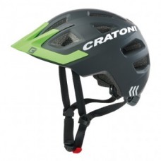Helmet Cratoni Maxster Pro (Kid) - size XS/S (46-51cm) black/neongreen matt