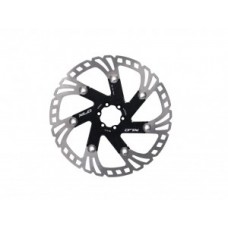 XLC brake disc BR-X113 - Ø 220/1 8mm black/silver