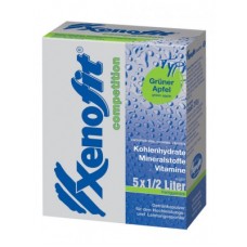 Carbo hydrate competition green apple - Xenofit 5 tasakot 500 ml-re
