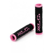 XLC Bar Grips Dual Colour - fekete / rózsaszín 125 mm