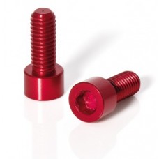 XLC screws for water bottle holders - 2 darabos készlet, piros