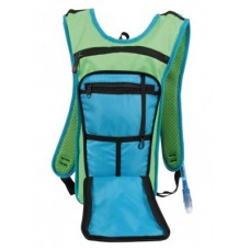 Drinking backpack Zefal Z Light Hydro M - 1,5 literes vízzsákkal zöld / kék