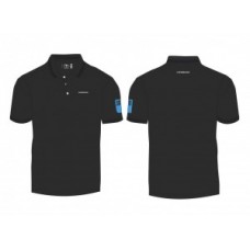 Promo polo shirt HAIBIKE mens - black size S