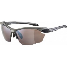 Sunglasses Alpina Five HR HM+ - frame tin-black lenses black mirror