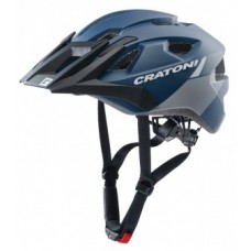 Helmet Cratoni AllRide (MTB) - size L/XL (57-62cm) blue/grey matt