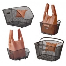 Shopper bag Basil Keep - brown folding suitable for Icon/Bold