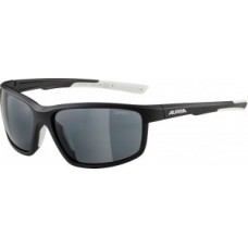 Sunglasses Alpina Defey - frame black matt-white lenses black mir