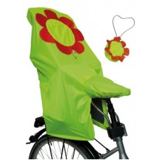 Rain protect.child seat Lucky Cape 4in1 - motive Flower yellow