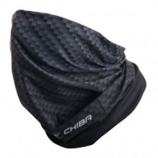 Chiba multifunctional scarf Sommer - carbon black