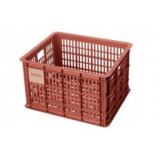 Bicycle crate Basil Crate M - 34x40x25cm terra red 27l