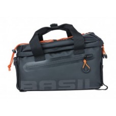 Carrier bag Basil Miles Tarpaulin - black/orange 32x20x20.5cm