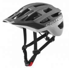 Helmet Cratoni AllRace (MTB) - size S/M (52-57cm) anthracite/white matt