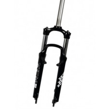 SR-suspension fork SF13XCM 26" - 26 &quot;fekete 1 1/8&quot; SL 255 A-fej, 100 mm