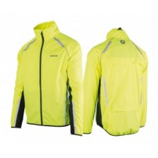 Water-wind-rain jacket Wowow Ben Nevis - yellow w/ reflect. areas size L