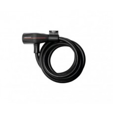Spiral cable lock Trelock 150cm Ø 8 mm - SK 108/150 black w. mount ZK 108