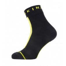 Socks SealSkinz All Weather Ankle - size M(39-42)hydrostop black/neon yellow