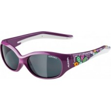 Sunglassses Alpina Flexxy Kids - frame purple blume glass black mirr. S3