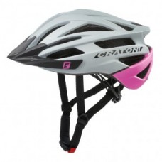 Helmet Cratoni Agravic (MTB) - size S/M (54-58cm) grey-pink matt