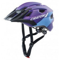 Helmet Cratoni AllRide (MTB) - unisize (53-59cm) purple/blue matt