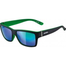 Sunglasses Alpina Kacey - fekete matt / zöld üveg zöld tükrözött S3