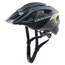 Helmet Cratoni AllRide (MTB) - unisize (53-59cm) black/lime matt