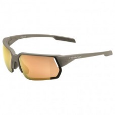 Sunglasses Cratoni C-Lite COLOR+Sport - coffee matt lens amber champ. mirror