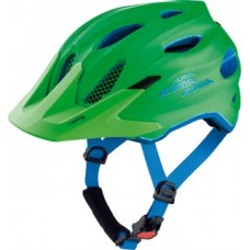 Bicycle helmet Alpina Carapax JR - zöld / kék méret 51-56cm
