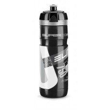Drinking bottel Elite Super Corsa - 750ml, fekete, Logo ezüst